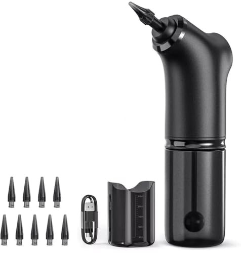 Luobannm 4 Pressure Modes Electric Ear Cleaner Kit Water Irrigation Removal Health Care Ear Washer Ear Care Kit for Adults Kids