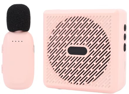 MENDUNER Amplificador de Voz Inalámbrico con Micrófono Lavalier Portátil, Batería de Larga Duración, Suministros para el Regreso a la Escuela, para Profesores