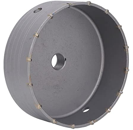 Yctze Foret de Scie Cloche de 160 Mm pour Brique, Béton, Pierre, Outil de Coupe Efficace en Carbure pour une Installation Rapide et une Utilisation Polyvalente