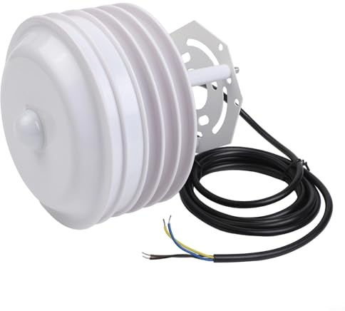 ABS Solar Radiation Shield for Weather Stations – Shutter Box Enclosure, 140 mm × 78 mm, -40°C to 80°C Temp Range, IP65-Rated for Protec(Light Intensity)