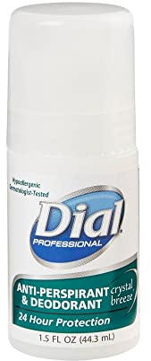 Dial Roll-On Antiperspirant/Deodorant 1.5 oz. Crystal Breeze Scent DIA07686 1 Each