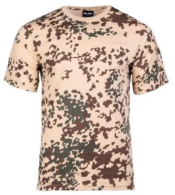 Mil-Tec herr-t-shirt, NVA-kamouflage Tropentarn XL