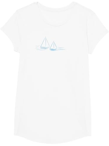 Segelboot Segeln T-Shirt für Segler Geschenk T-Shirt