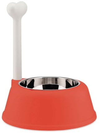 Alessi Lupita,CIOTOLA CANI RO, PP,Edelstahl 18/10, Mehrfarbig, One Size, AMMI02 RO
