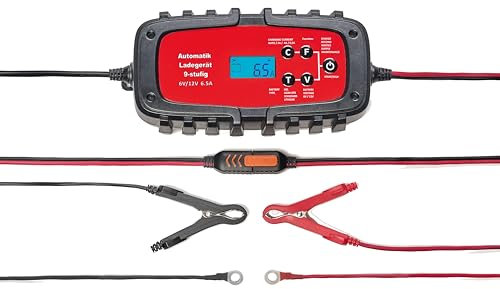 IWH 075901 075901 Bilbatteriladdare 12 V, 6 V 2 A, 4 A, 6.5 A 2 A, 4 A, 6.5 A