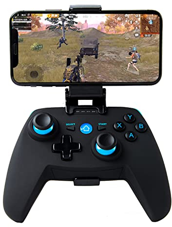 LONGLU Wireless Gamepad Programmable Professional Game Controller for Phone/Tablet/PC/PS/VR/Game Console, Gamepad Joystick Compatible with Android/Windows (Professional Gamepad)
