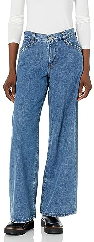 Levi's Women's 94 Baggy Wide Leg Jean (Standard and Plus), (New) Take Chances, 28