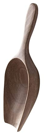 Pelle à Grains de Café en Bois, Lot de 1, Noyer Noir -américain