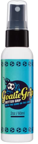 Goalie Grip Spray - Extra Grip for Football Gloves - Glove Glue for Goalkeeper Gloves - Goalkeeping gloves Grip Reinforcement - Goalkeeper Glove Glue - More Grip for Goal Keeper Gloves 60 ml