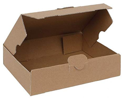 Fraktlåda, vikkartong, maxibrev, kartong, 1 vågig 2-vågig fraktmaterial, förpackningslåda liten mängd (5 stycken, 35 x 25 x 5 cm – maxibrev)