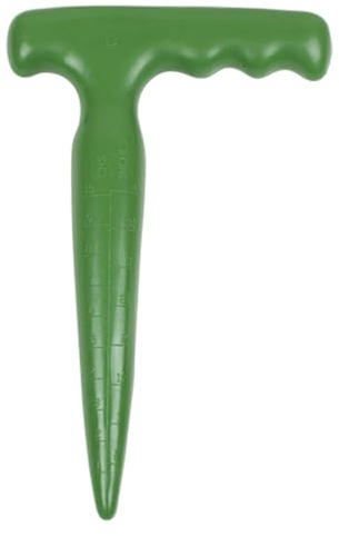 Greenmill GR0197 - Varilla de Picar Manual (17,5 cm, Perforadora, Ayuda para Plantar, Herramienta para Plantar cebollas)