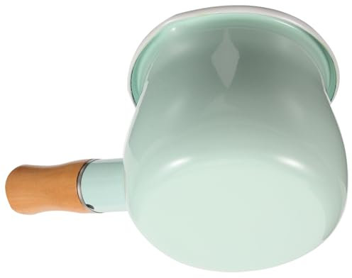 SHOWERORO Mini Cacerola Para Leche De Cocina Esmaltada Antiadherente Para Calentar Leche y Cocinar Alimentos De Forma Sencilla La Cocina