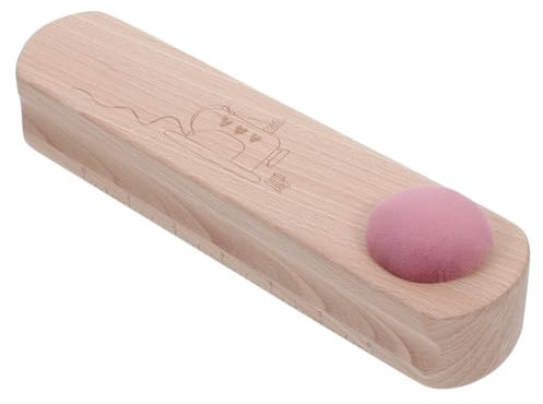 NUOBESTY Hardwood Ironing Pressing Plate Tailors Clapper Quilting Tools Seam Flattening Sewing Ironing Accessories Wooden Pin Holder