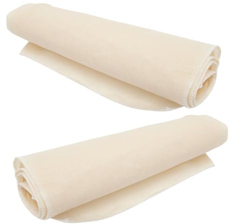 PRETYZOOM 2pièces Tofu Cloth Strainer Lavable Réutilisable Tissu Fromage Non Blanchi Multi-usage Pour Cuisine Filtrage Et Vapeur