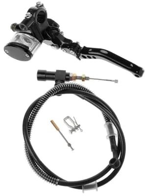 PDANBD Kupplungshebel Motorrad Motorrad Hydraulische Kupplung Kit Hebel Master Zylinder Öl Schlauch 125~250cc Bremse Kupplung Hebel Schutz Griff