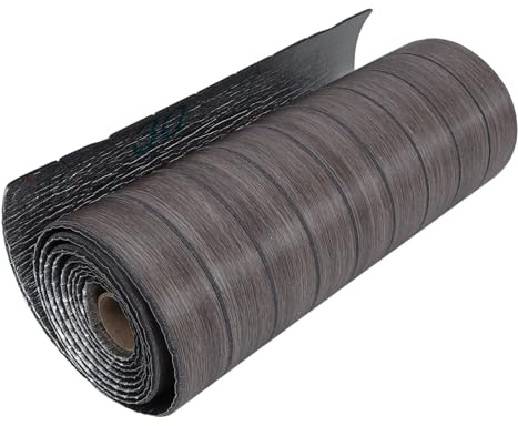 GETAJGHSD Panneaux Muraux Autocollants 3d Marron Foncé 40x300 Cm, Papier Peint Imperméable pour Salle de Bain Cuisine, Panneau Isolant Acoustique Épais pour Décoration Intérieure et