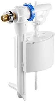 Roca A822502400 Mecanismo de alimentación lateral con rosca metálica, Blanco