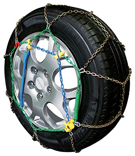 CORA 000142111 Schneeketten für Auto Grip Tech, 9 mm, Gruppe 11, Set von 2