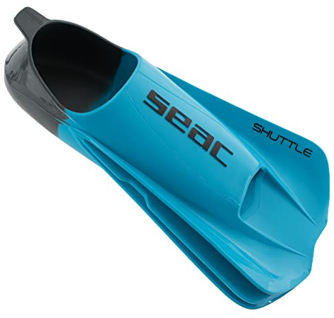 SEAC Shuttle Flex, Pinne Corte da Nuoto 100% Silicone