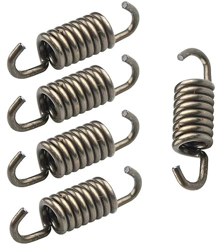 TorSor 5 Stück Rasenmäher Kupplungsfeder Ersatz Zugfedern für Motorsense Benzin Freischneider Trimmer Kit Rasenmäher Rasenmäher Kettensäge 43CC 49CC 52CC Ersatzteile CG430 520 1E40F-5 44-5
