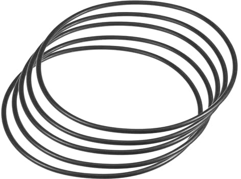 Kvartsman 5 st gummi O-ring nitril 180 mm AD 5 mm bred tätning bricka tätning för sömnad maskin motor tätning reparation