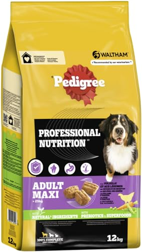 PEDIGREE Beutel Professional Nutrition Adult Maxi >25kg mit Geflügel und Gemüse 12kg