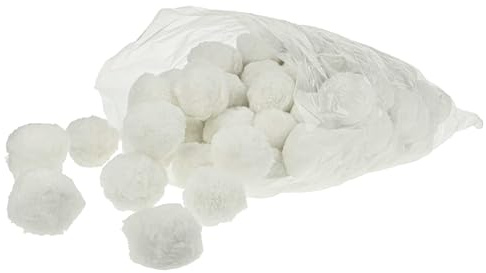 vhbw 490 g Filterbälle-Verpackung kompatibel mit Swim & Fun Pool-Filteranlagen, Sandfilteranlagen - 50 mm