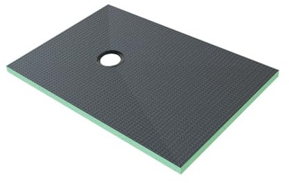 1200x90x40mm Wet Room Wetroom Shower Tray Kit with Waste