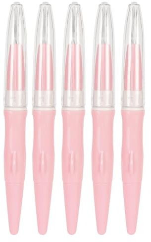 Yuecoom 5 Stück Nadelfilzwerkzeuge, Stickfilznadel, 3 Stifte, 15,2 Cm Lang, Stahl, Kunststoff, Abnehmbares Nadelfilzwerkzeug Für Basteldecken, Kleidung