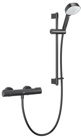 Mira Showers Relate Matt Black Single Outlet Mixer Shower
