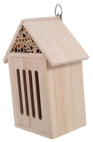 BESPORTBLE Bienenhotels Für Kinder - Insektenbox Für Den Garten Im Freien Mit Für Marienkäfer