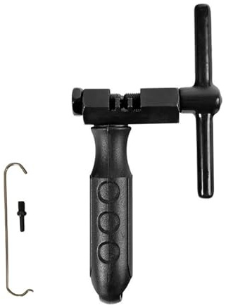 MetalNuts Bike Chain Tool - Universal Chain Splitter, Chain Link Removal Tool for 7-11 Speed Chains, Heavy-Duty Chain Tools with Replaceable Pin for Road & Mountain Bikes