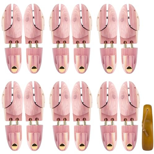 SULPO Tenditore per scarpe in legno di cedro, per evitare pieghe e deformazioni, beige., 45 - 46