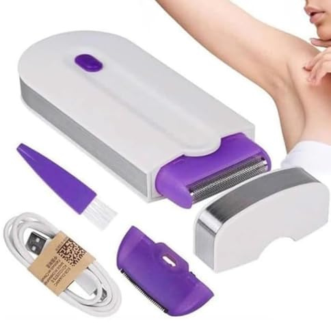 Netscroll Epilatore Uomo Ricaricabile, Depilazione Italia Donna Uomo, depilatore corpo uomo, Depilatore Intimo, Taglia Peli Ascelle Petto Schiena Viso Corpo