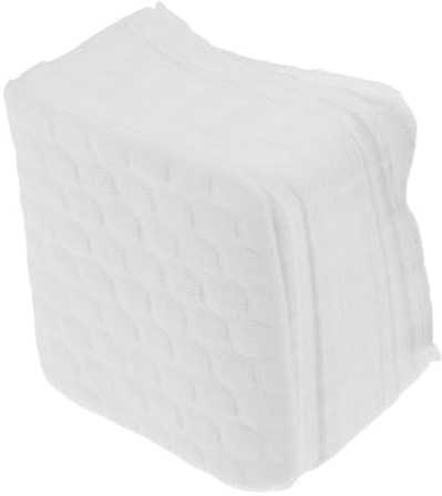 LOLIPPYY 5 Packungen Pack Nagellackentferner Pads Lintfreies Saugfähiges Baumwollmaterial Schnelle Fusselfreie Entferner Tücher für Gel und Nägel Professionelle Maniküre Reinigung