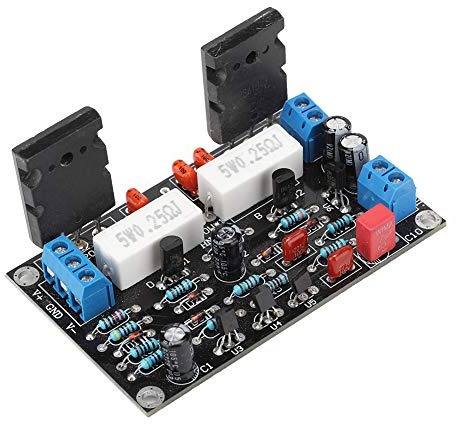 Bonbela 2SC5200+2SA1943 Power Amplifier Board 100W Amplifier Speaker Circuit Protection Board
