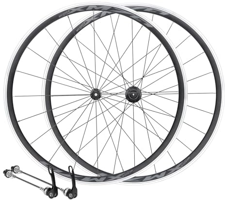 700C Rennrad Vorne Hinten Laufradsatz Felgenbremse Aluminiumlegierung Fahrradräder Vorne 2 Hinten 4 Lager Fahrrad Laufradsatz 7-11 Geschwindigkeit