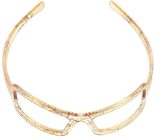 Toyvian Serre-tête Résine Style Lunettes de Soleil pour Femmes Bandeau Cheveux sans Pression Accessoire Chic et Confortable pour Maquillage Plage et Usage Quotidien