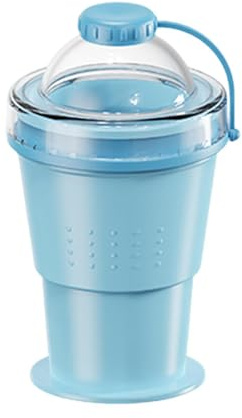 Befeixue da caffè pieghevole, 375 ml, riutilizzabile, con forma di palla di ghiaccio, in silicone, per bambini, adulti, ragazzi, succhi di frutta, limonata, vino, palestra, campeggio, picnic