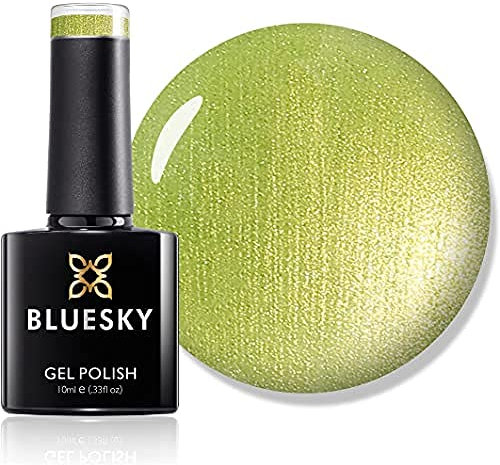 Bluesky Gel Nail Polish, Limeade 80550, Lime Green, Long Lasting, Chip Resistant, 10 ml (Requires Drying Under UV LED Lamp)