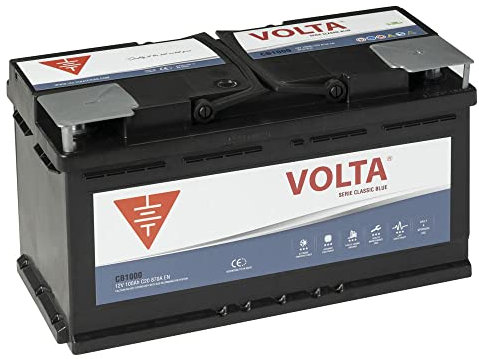 Bateria de Coche Silver - Borne +Dcha - Medidas Largo 353 x Ancho 175 x Alto 190 mm con 2 años de Garantía - Fabricación Europea. (100Ah 870A)