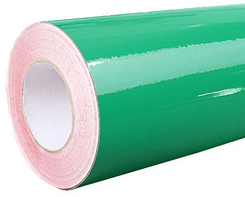 Oracal 621 Folios Set - Lámina adhesiva - 5m x 63cm - lámina - Lámina de muebles - Lámina para plóter - Autoadhesivo (Folios SET incl. Rapid Teck Montaje Raspador) - 061 Verde, 5m x 0,63m, 5m x 0,63m