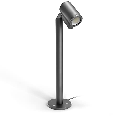 Steinel LED Strahler Spot Way anthrazit, 6,7 W Bodenstrahler, 512 lm Wegeleuchte, Gartenleuchte schwenkbar, warmweiß, IP44