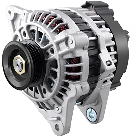 GDSMOTU New Alternator Compatible for Hyundai Accent 2006-2009 1.6L for Tiburon 2004-2007 2.0L for Tucson 2006-2009 2.0L, 90AMP/12 Volt Alternator AVA0048 113657 37300-22650 2655023