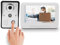 ciciglow Videoportero, Timbre de Video con Pantalla de 7 Pulgadas Soporte de detección de Movimiento de visión Nocturna Desbloqueo Remoto Monitoreo Intercomunicador de Doble vía