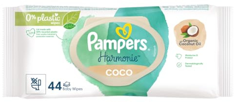 PAMPERS Lingettes pour bébé HARMONIE COCO