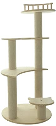 Katzenbaum Kratzbaum Massivholz-Klettergerüst Für Katzen, Aktivitätsbaum, Turm Für Den Innenbereich, Katzenkratzbaum, Modernes Katzenhaus Zum Spielen, Ausruhen katzenkratzbaum (Color : D)