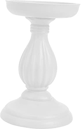 Zerodeko Bougeoir Bois Blanc Support Bougie Décoratif Chauffe-Plat pour Bougeoir Ornement de Table pour Décoration Intérieure