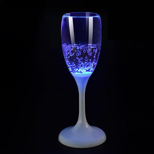 Flûtes à champagne lumineuses de 120 ml, verres à champagne uniques, flûtes à champagne pour mariage, Noël