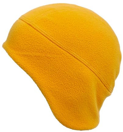 Ayuduots Fleece-Mütze ohne Ohrenklappen, Unisex, Wintermütze, warm, dehnbar, Winddicht, Strickmütze für die Jagd im Freien, Radfahren